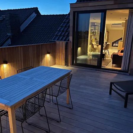 Casa Clementina - Luxury Penthouse With Airconditioning And Private Terrace * 헨트